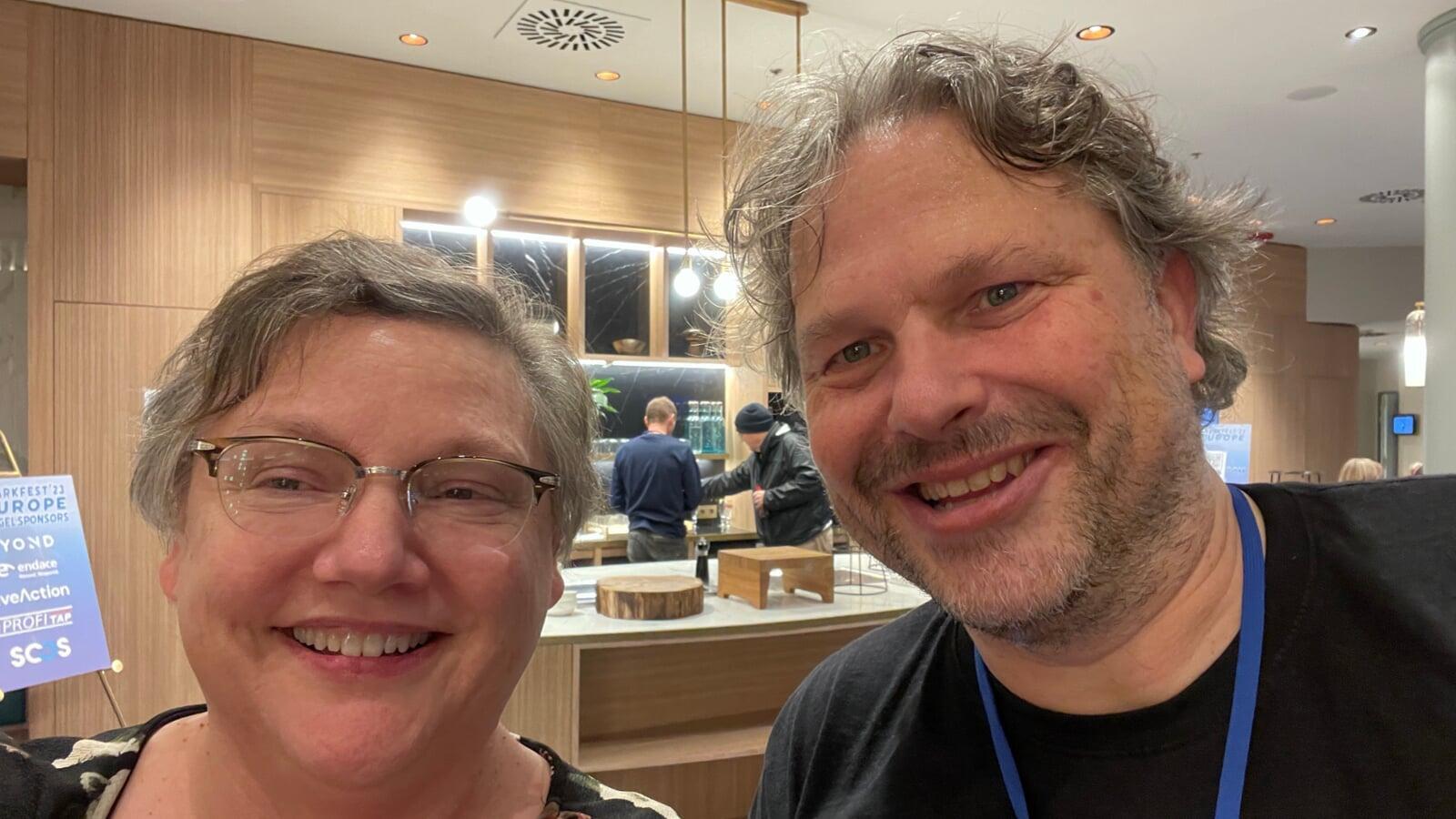 Betty DuBois and Sake Blok